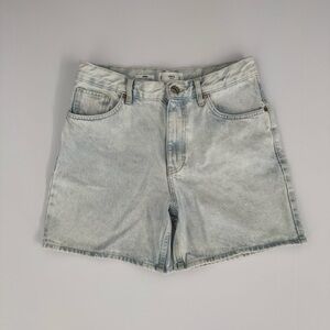 Mango Zaida Straight Denim Short